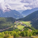 Mountains-Valley-Alpine-Clouds-Panorama-Nature